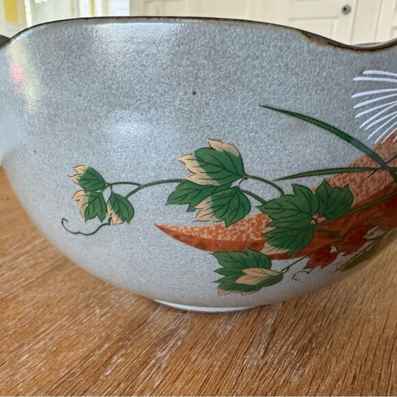 Vintage Japanese Satsuma-Style Ceramic Bowl - Picture 3 of 10